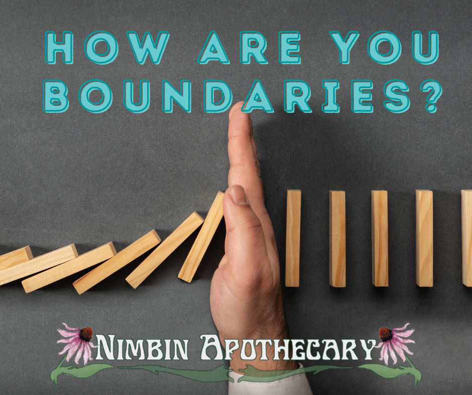 How are you boundaries?