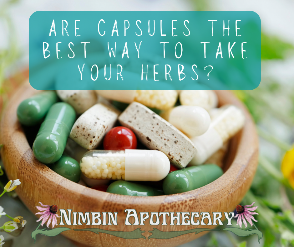 Are capsules the best way to take your herbs?