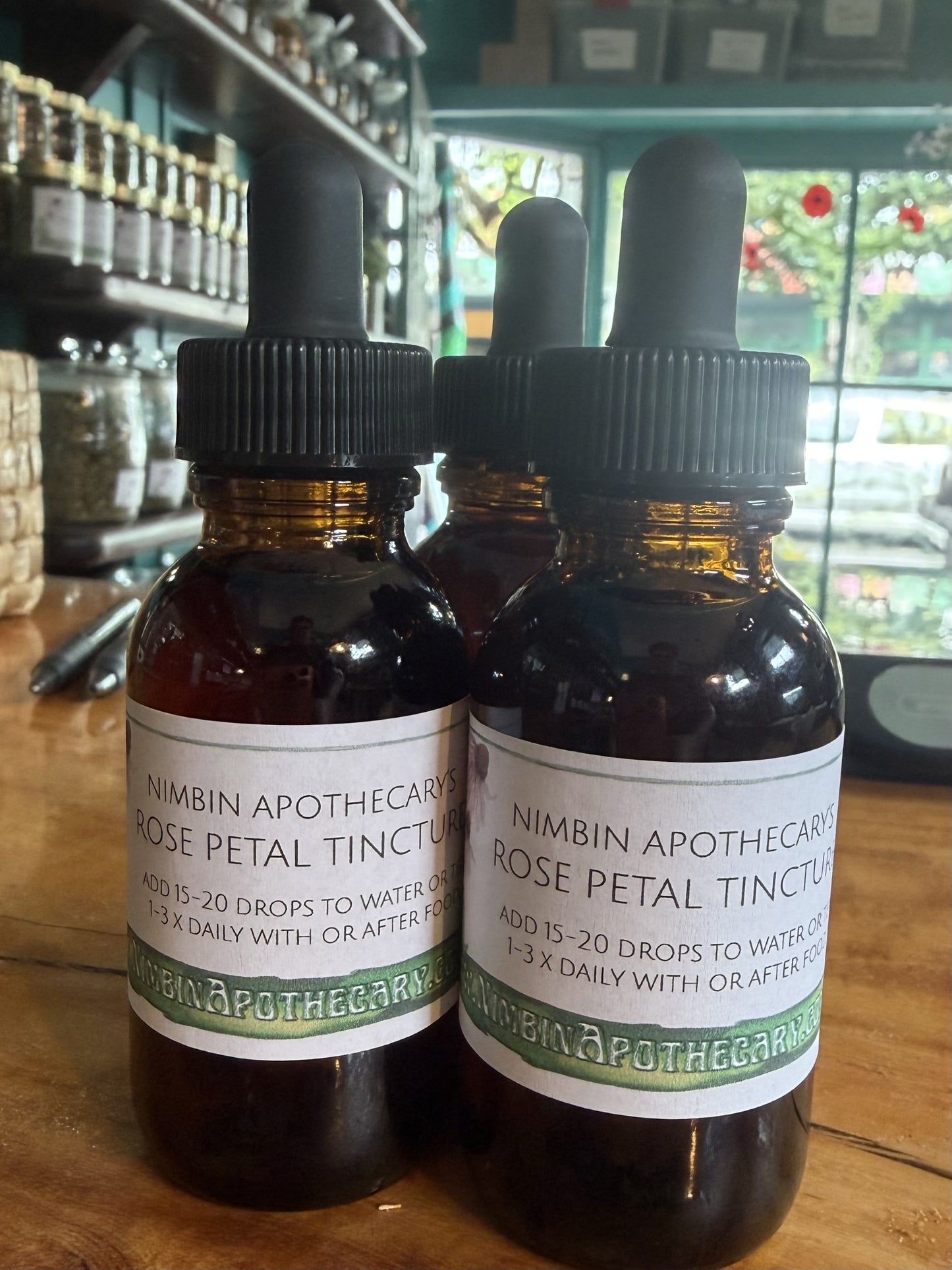 Rose Petal - Fresh Plant Tincture