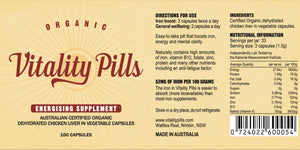 Vitality Pills - Chicken Liver Capsules