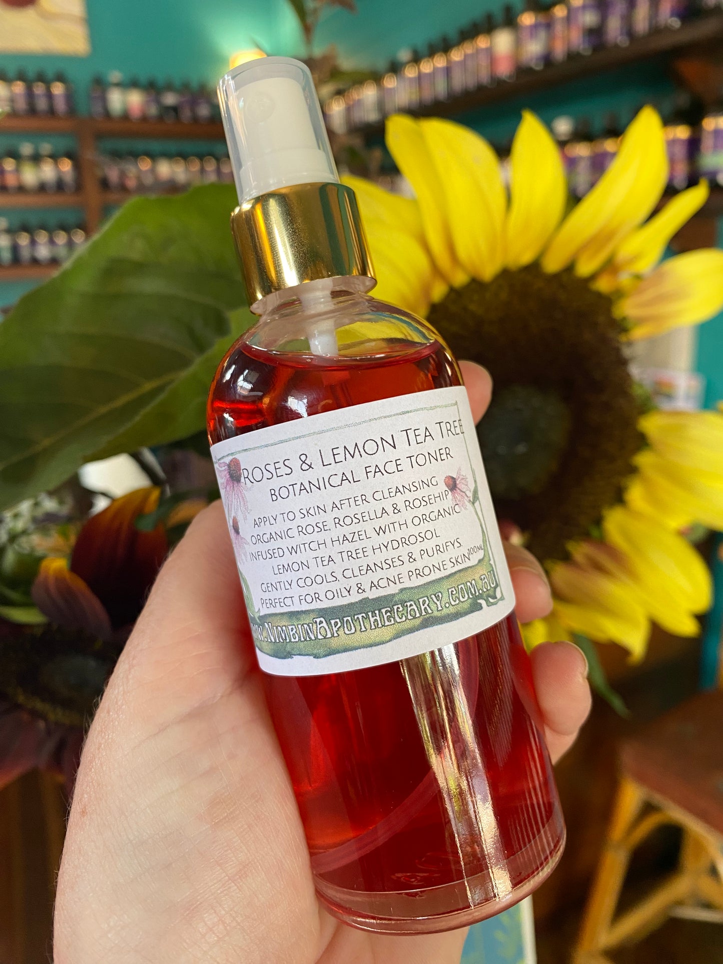 Roses & Lemon Tea Tree Botanical Face Toner