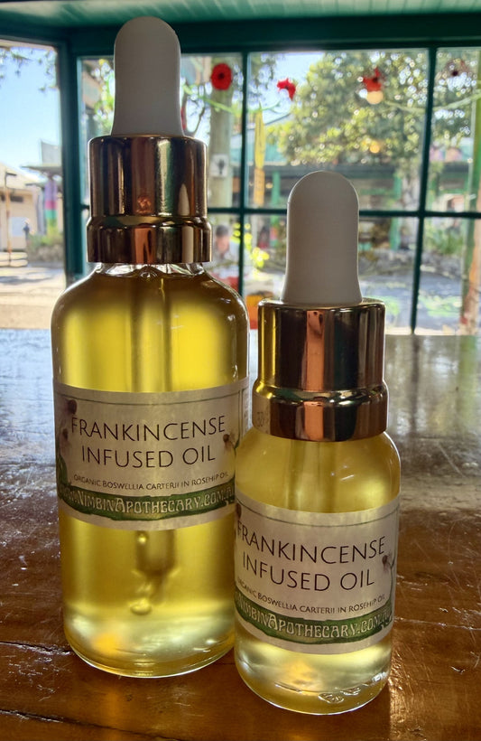 Frankincense Infused Rosehip Oil - SMALL BATCH