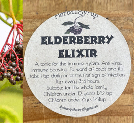 Elderberry Elixir - Skyhouse Apothecary