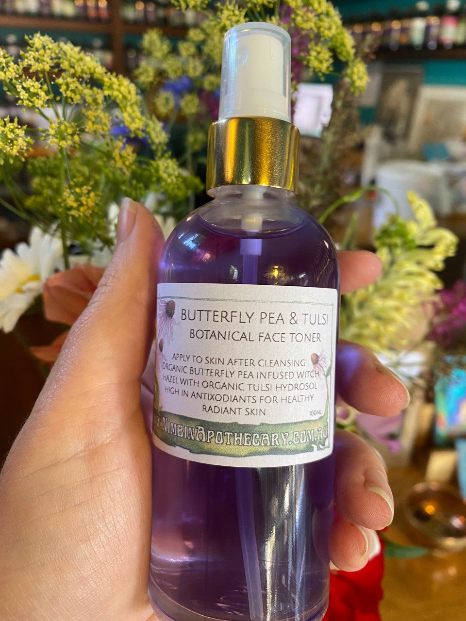 Butterfly Pea & Tulsi Botanical Face Toner